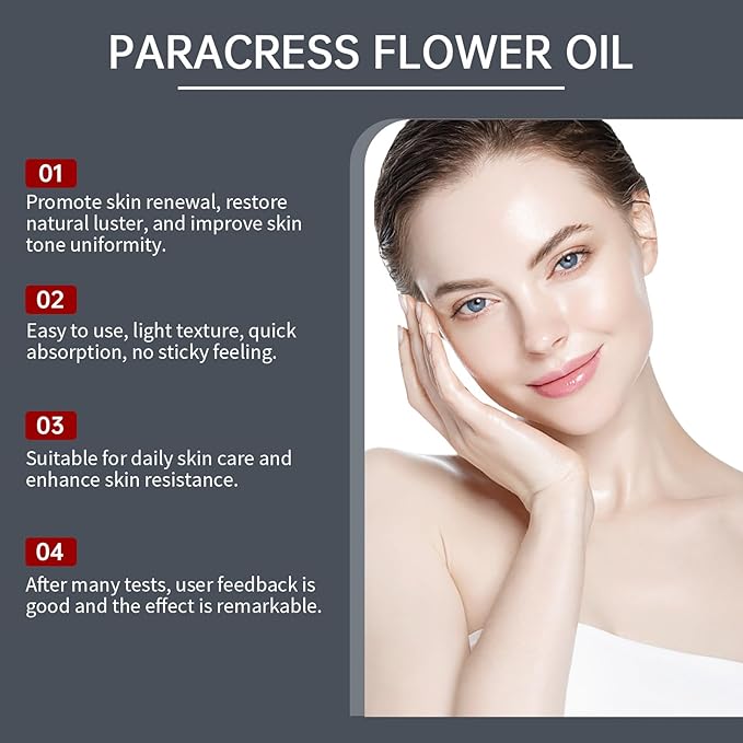 2PCS Paracress Facial Oil - Paracress official, Paracress Facial Oil 30ML/1oz, Paracress Oil, Paracress Serum, Paracress Facial Serum Organic, Paracress Facial Oil Organic, Paracress Oil For Face