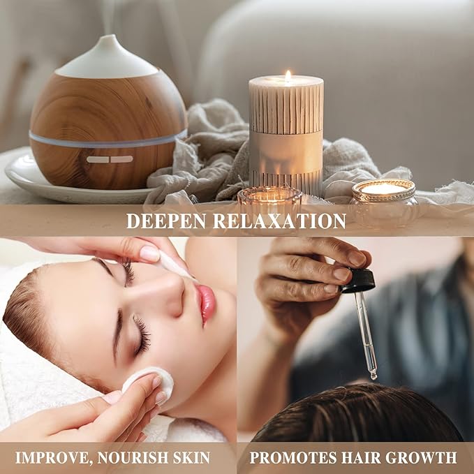 Sandalwood Essential Oil, 3.38FL.OZ Pure Essential Oils by MAYJAM, Large Volume Sandalwood Oil, Perfect for Aromatherapy Diffuser, Great for DIY Candle and Soap Making