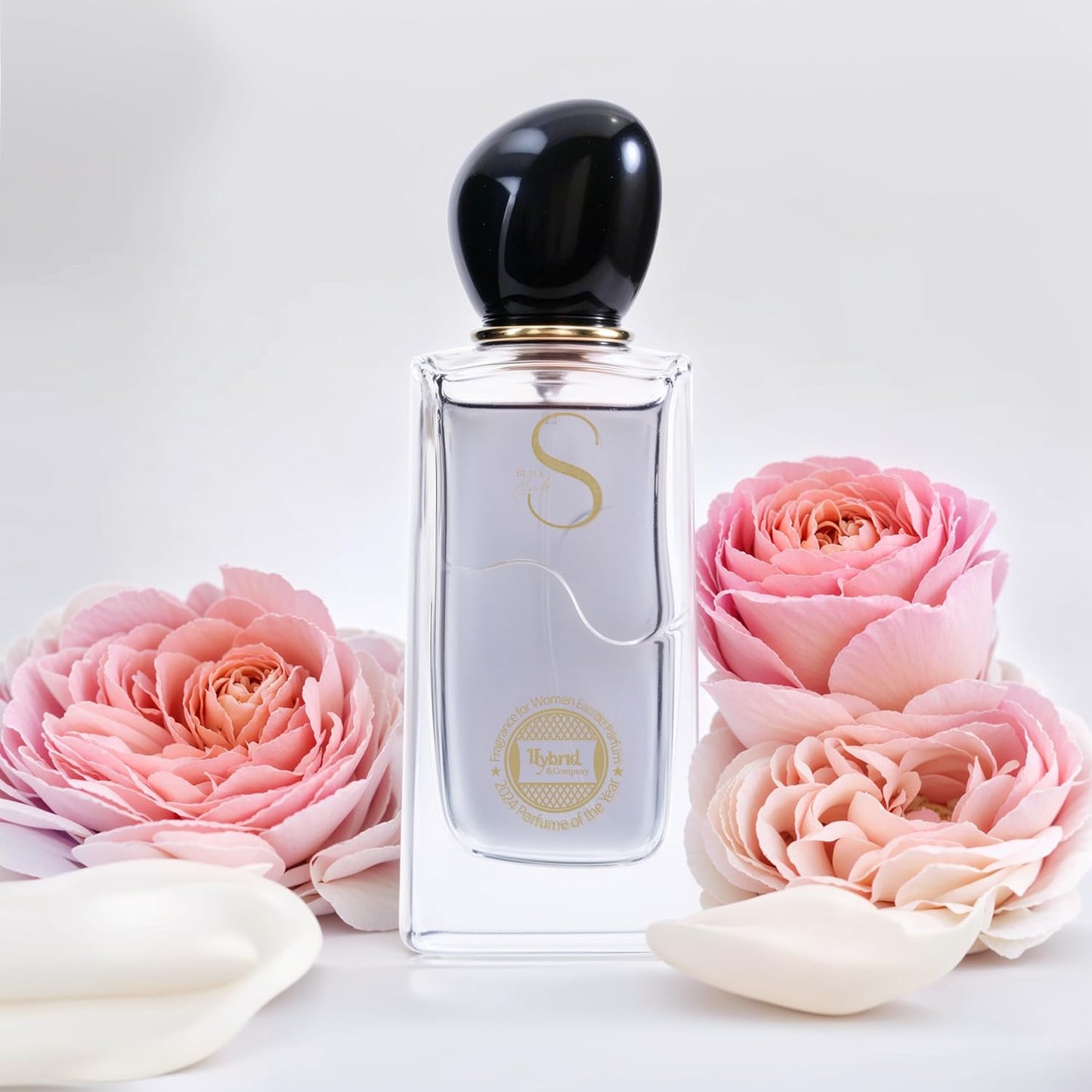 Hybrid & Company Women Black Eau De Parfum Vaporisateur Natural Spray 3.4 Fl Oz