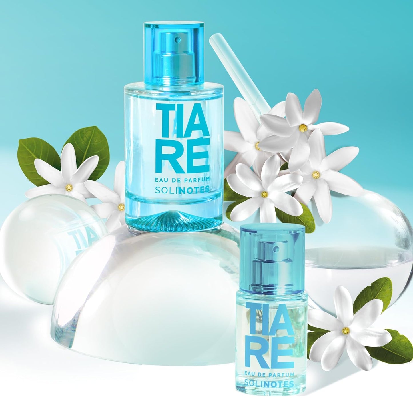 SOLINOTES Tiaré Perfume for Women - Eau De Parfum | Delicate Floral and Soothing Scent - Made in France - Vegan - 1.7 fl.oz