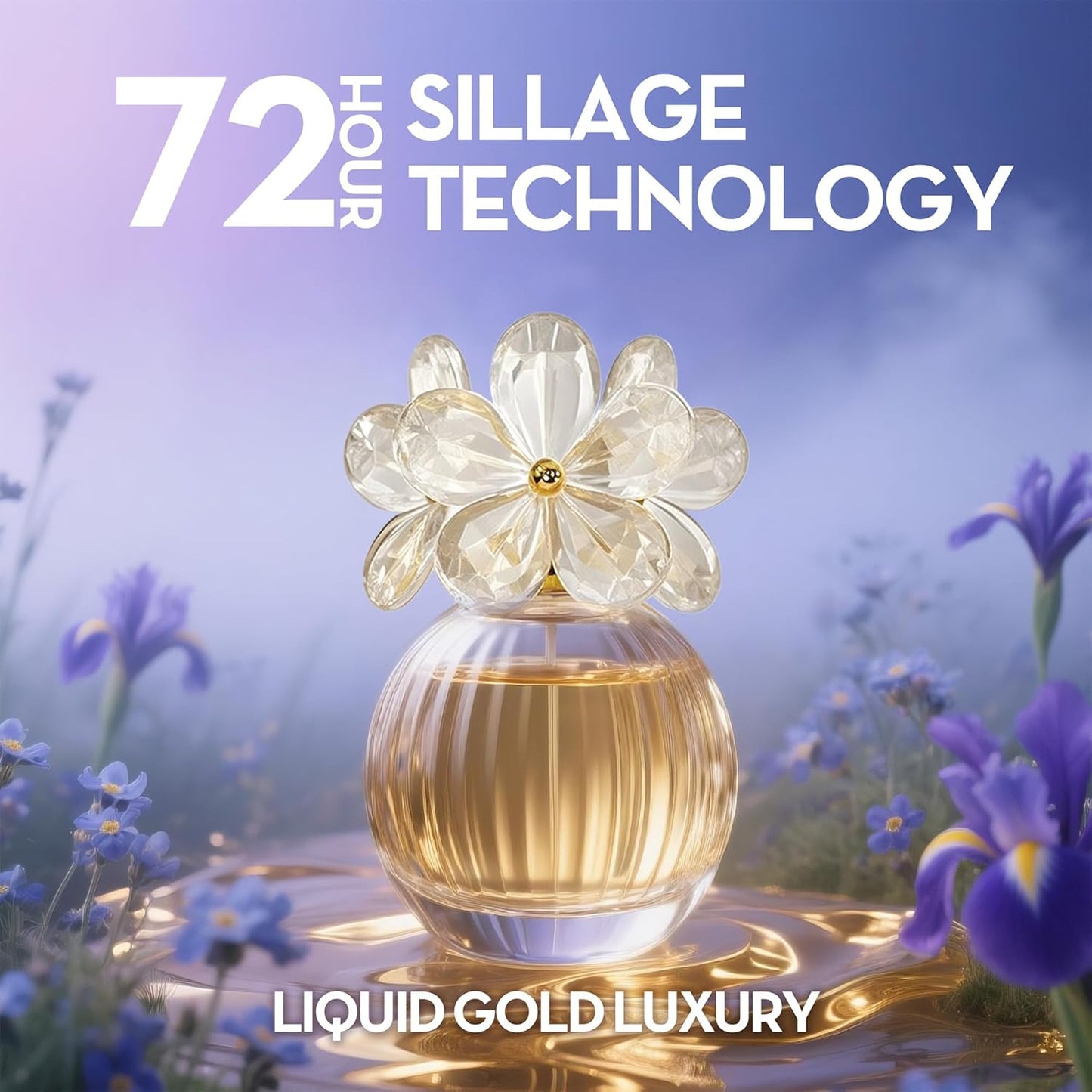 Women's Perfume Combo Set Milano Women&Daicy Floral Fruity Fragrance Eau De Parfum Elegant 100ml Bottle Natural Spray Each for Daily Used