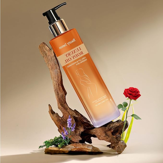 BAUTY JSEON Body Firming ，Hydrating and Firming Skin Oil for Arms, Body Oil – with Vitamin E, Rosehip, and Almond Oils，Suitable for Buttocks, Abdomen, Thighs.