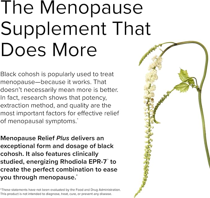Terry Naturally Menopause Relief Plus 60 Capsules, 2 - 60 Total