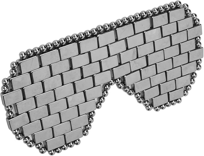 Terahertz Stone Eye Cover - Hot & Cold, Promotes Circulation, Comfortable Wearing, Portable Design - and for Facial Tension Relief