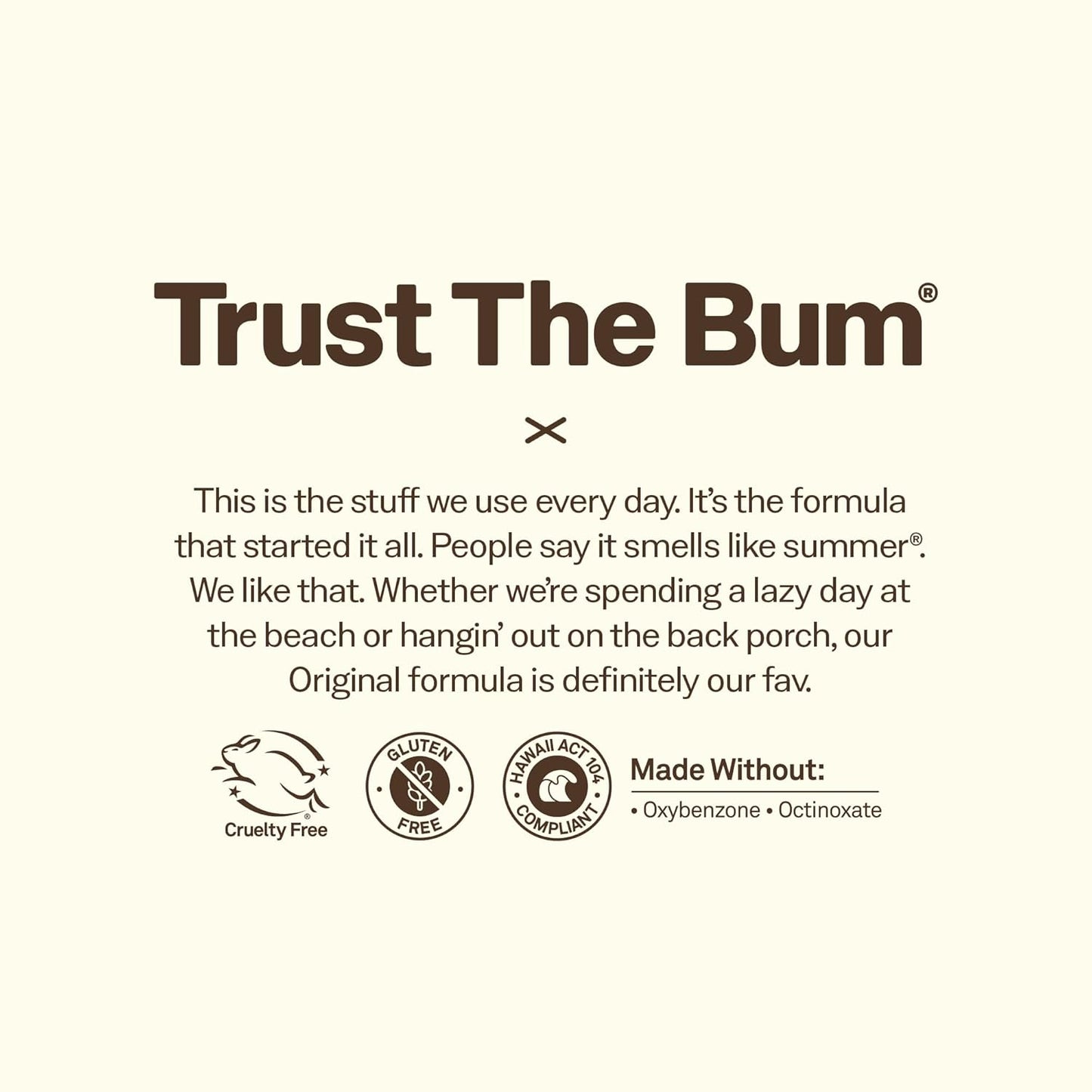 Sun Bum Original SPF 50 Sunscreen Body Spray - Broad Spectrum Moisturizing Sunscreen with Vitamin E - Hawaii 104 Act Compliant (Made without Octinoxate & Oxybenzone) - 6 oz