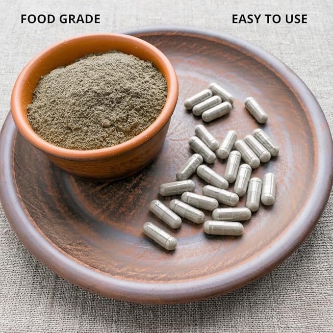 SMART SOLUTIONS Calcium Bentonite Clay Food Grade, 2 lb Pure Indian Healing Clay - All Natural for Internal and External Use | DIY Facial Treatments, Deodorants, Hair Masks