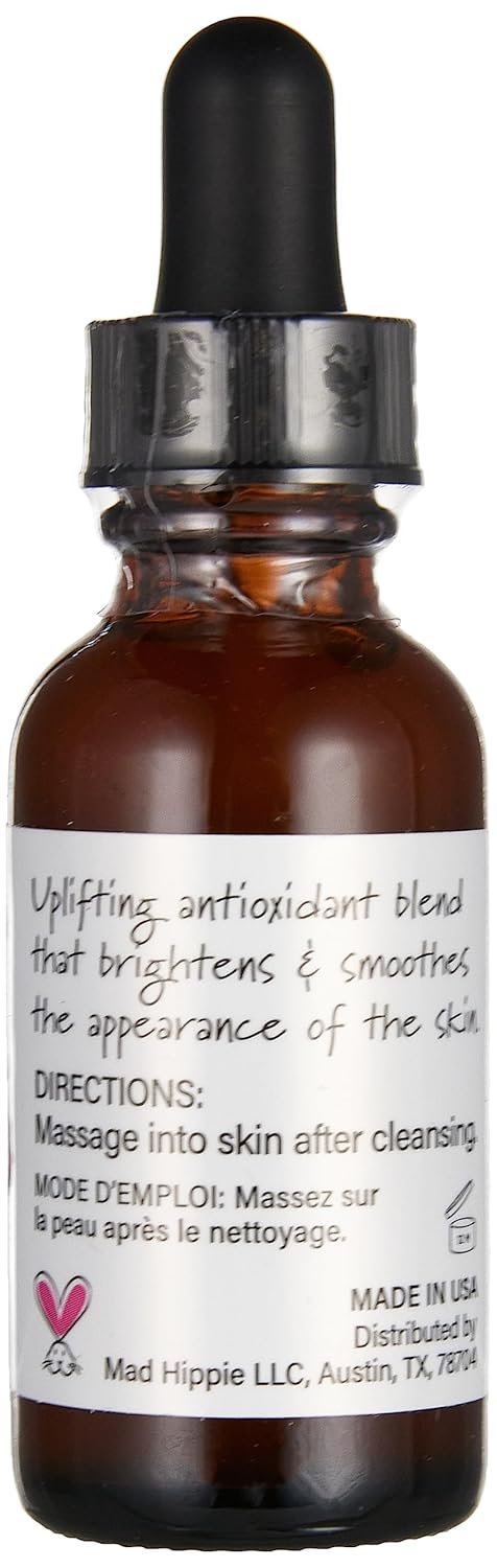 Mad Hippie Vitamin C Serum for Face with Hyaluronic Acid, Vitamin E & Ferulic Acid - Vitamin C Face Serum for Women/Men, Skin-Brightening Serum, 1.02 Fl Oz (Pack of 2)