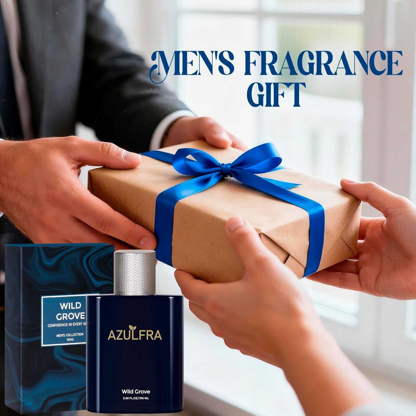 Deodorizing Body Spray for Men 3.56 Fl.Oz, Notes of Lemon Lavender and Vanilla, Long lasting Men's Fragrance Mist