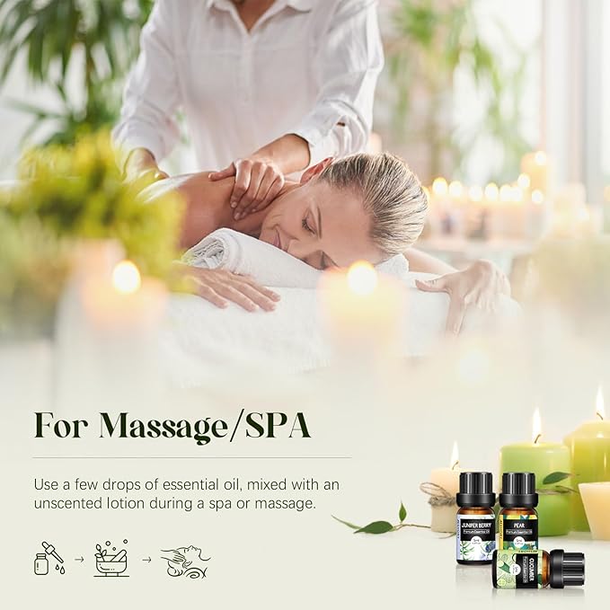 Fruity Essential Oils Set - Top 28 Fruit Fragrance Oil for Candle Making, Diffusers - Strawberry, Apple, Pineapple, Cucumber Melon, Cherry, Mango, Lemon, and Orange Scented Aromatherapy Oils