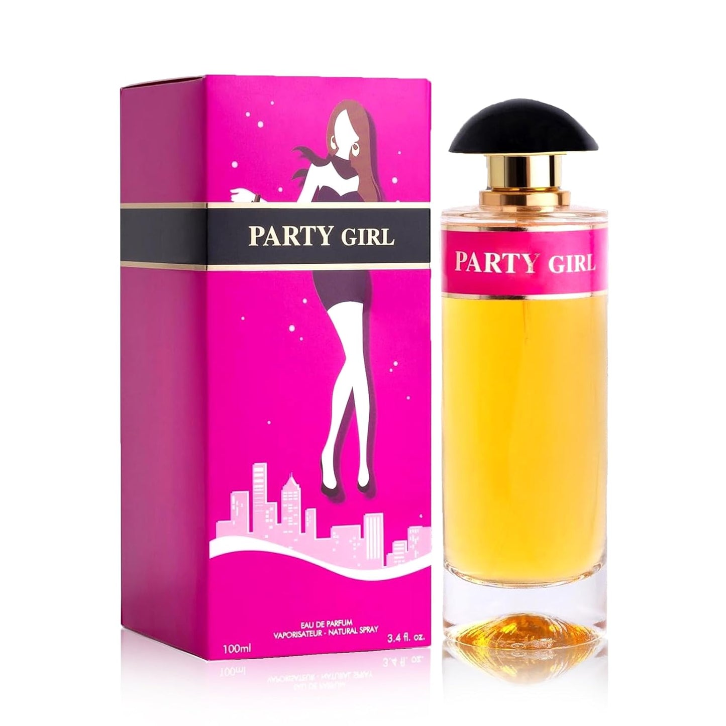 Women's Perfume Combo Set Milano Women&Party Girl Floral Fruity Fragrance Eau De Parfum Elegant 100ml Bottle Natural Spray Each for Daily Used