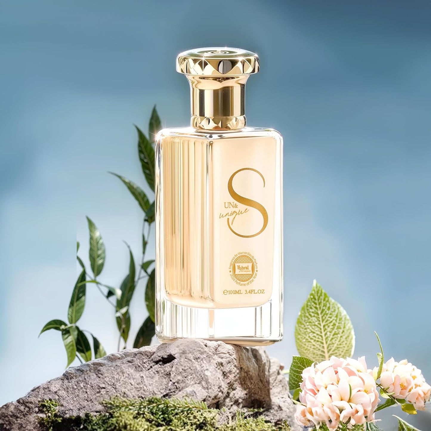 Hybrid & Company Women Sun&Unique Pour Femme Pour Femme Eau De Parfum Vaporisateur Natural Spray 3.4 Fl Oz