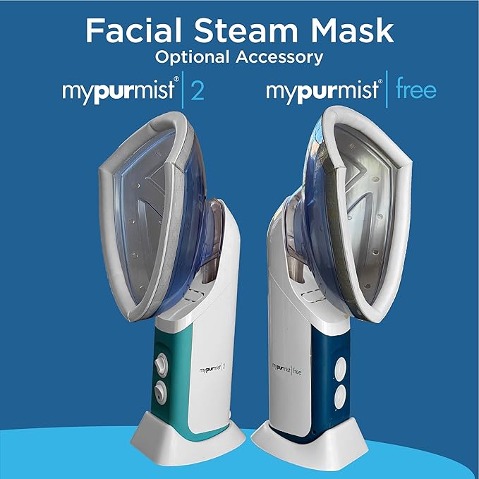 Mypurmist Facial Steam Mask Accessory - Convert Mypurmist Free/2 into Professional Facial Steamer, Hydrate Skin, Unclog Pores, Includes 4-Piece Skin Kit for Blackhead Removal
