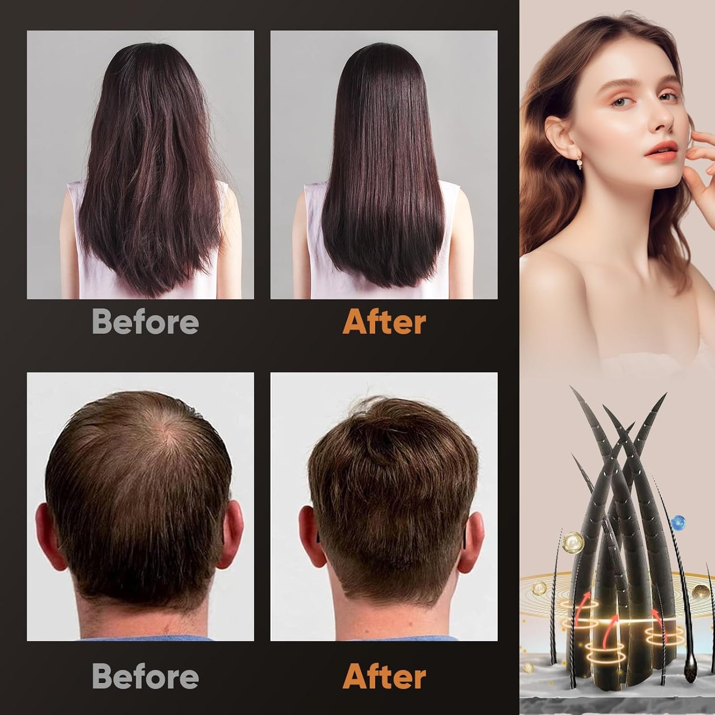 Batana Oil for Hair Growth - Organic Batana Oil for Hair Growth All Types from Honduras, Hair Growth Oils for Growth & Treatment|Enhances Radiance & Nourishment Hair Oil