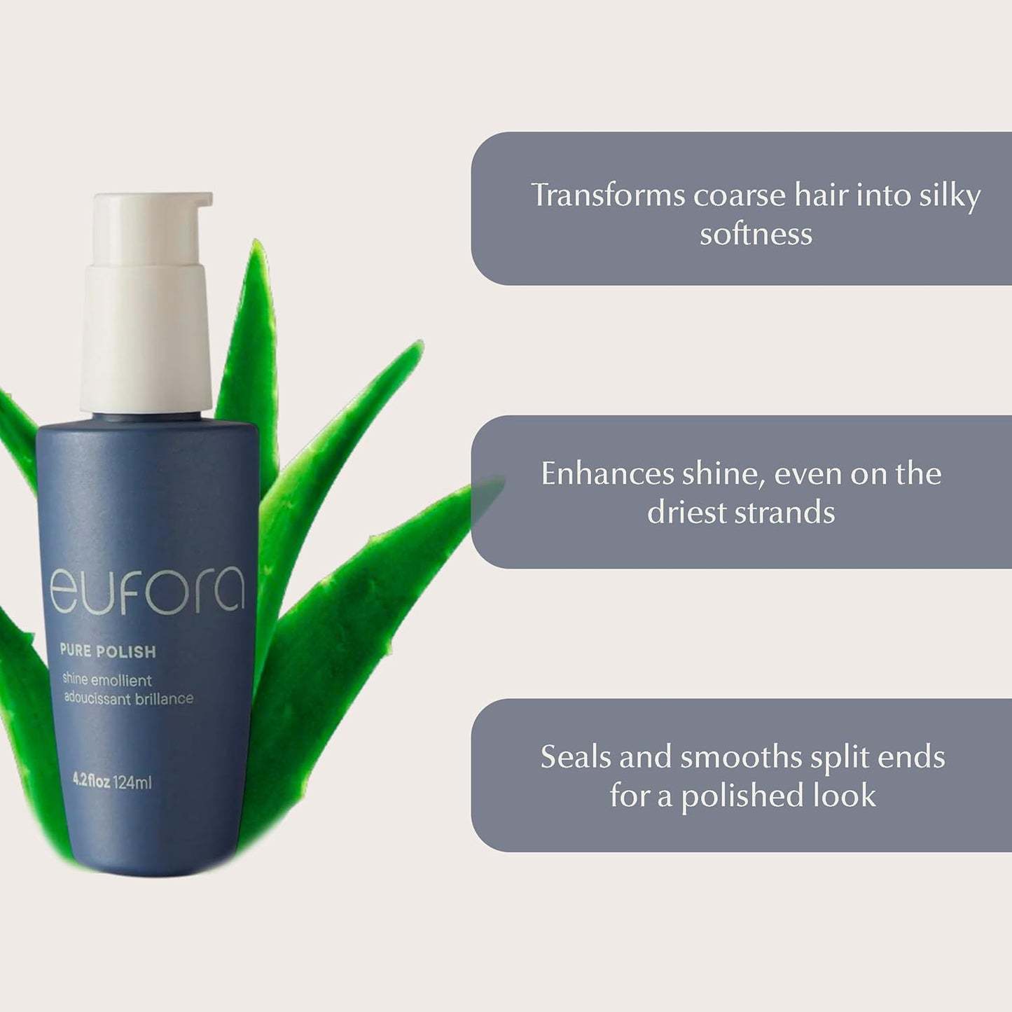 Eufora Pure Polish Shine Emollient 4.2 Oz