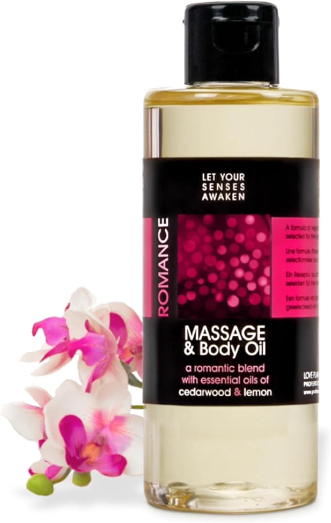 Massage Oil for Sore Muscles - Premium Massage and Body Oil for Massage Therapy - Vitamin E Infused - Blend with Essential Oils.