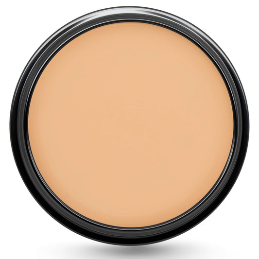 Graftobian HD Glamour Crème Foundation 1/2oz, Weightless Full Coverage Makeup, 65 Inclusive Shades, For All Skin Types, Natural or Full-Glam Looks, For Professionals and Beginners (Deep Sunset)