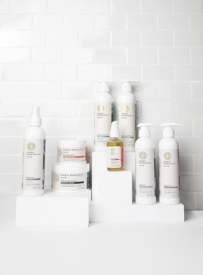 Shea Radiance Moisture Rich Hair Butter w/Unrefined Fair-Trade Shea Butter & Healing Essential Oils | 4oz