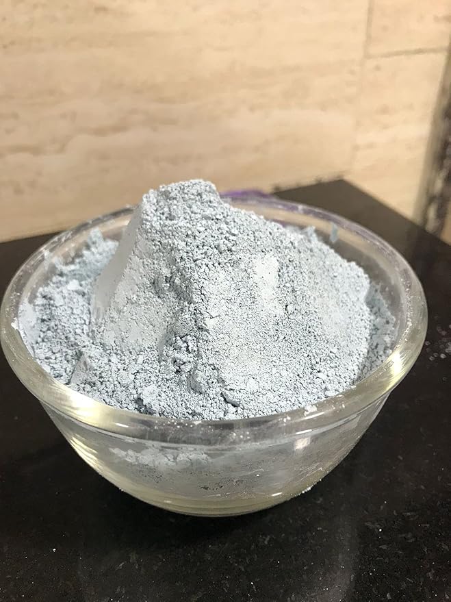 Cambrian/Serbian Blue Clay 0.5lbs / 227g for Facial Masks, Creams, Body Wraps, Scrubs and Soap Making