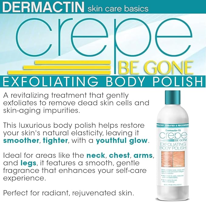 Crepe Be Gone Deluxe Crepe Skin Collection - Includes Crepe Be Gone Souffle, Body Polish & Neck Cream