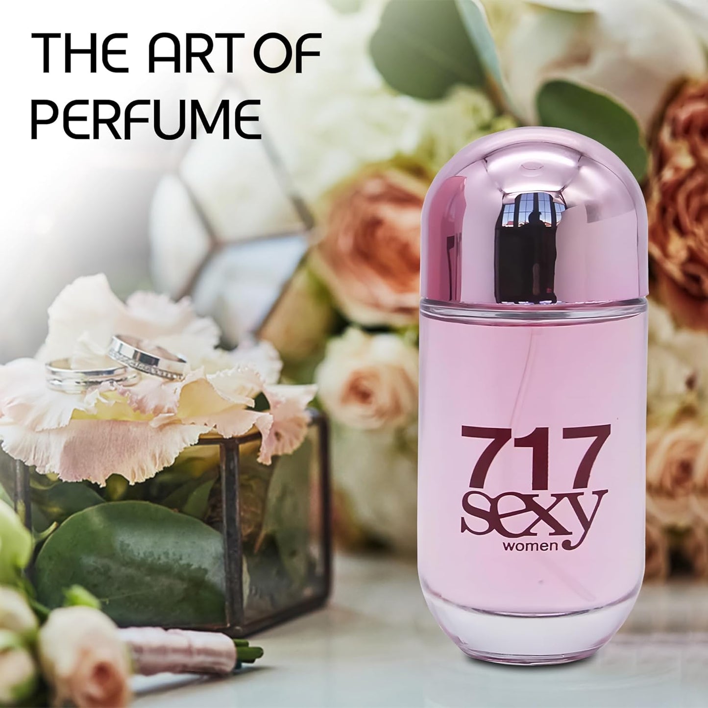 Women Perfume 717 Women Set Eau de Parfume Spray Long Lasting Fresh Eau de Toliette for Women 3.4 Fl Oz Each Dily Used