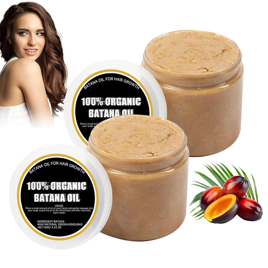 Divine Vitals Batana Oil for Hair Growth, Adds Texture & Shine, For Men and Women (2pcs)