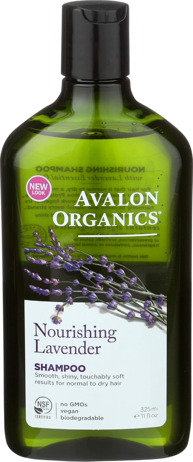 Avalon Organic Botanicals, Shampoo, Lavender, 11 oz