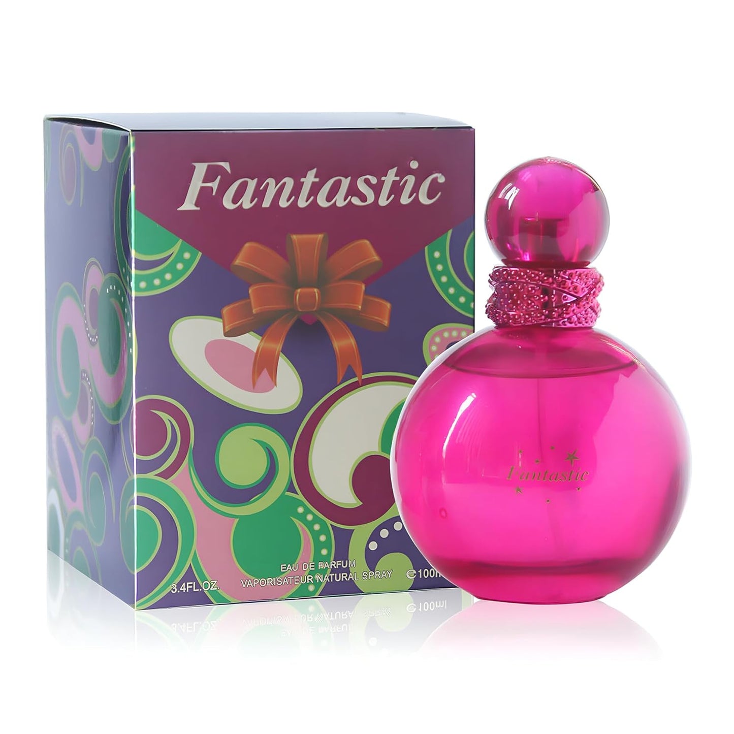 Women Perfume Catch Love & Fantastic Set Eau de Parfume Spray Long Lasting Fresh Eau de Toliette for Women 3.4 Fl Oz Each Dily Used