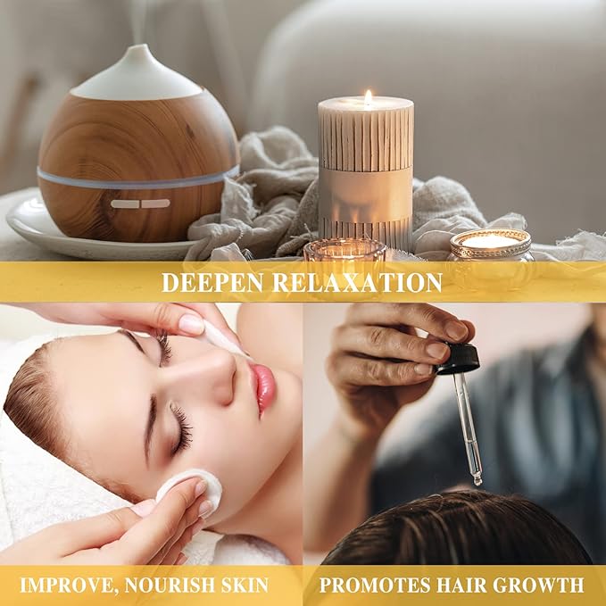 Ylang Ylang Essential Oil, MAYJAM 10ML/0.33FL.OZ Premium Ylang Ylang Oils for Soap Candle Making, Diffuser, Bedroom, Living Room, Office