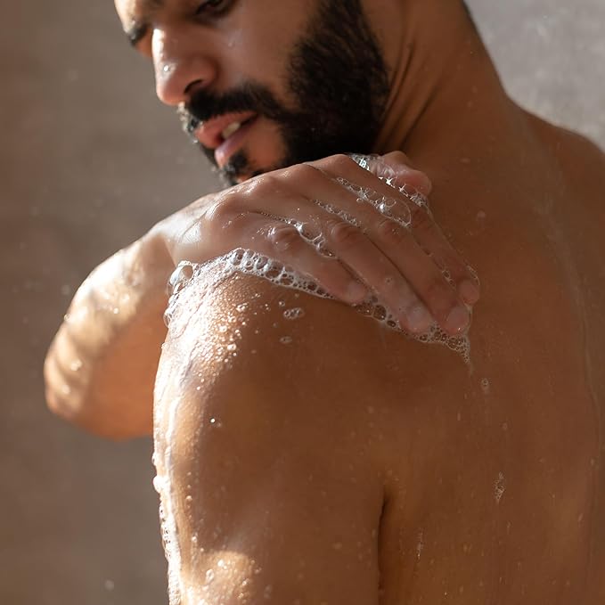 Dionis Goat Milk Skincare 5 Piece Goat Milk Travel Set for Men - Hydrating Bar Soap, Shave Butter, Hand & Body Cream - Verbena & Cream Scent, On-the-Go Grooming Essentials