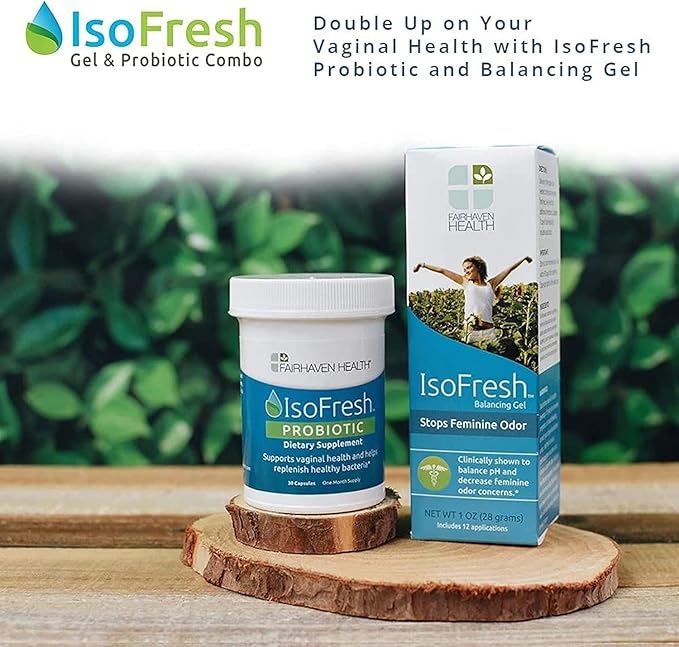 Fairhaven Health IsoFresh Vaginal Probiotics for Women 30 Capsules