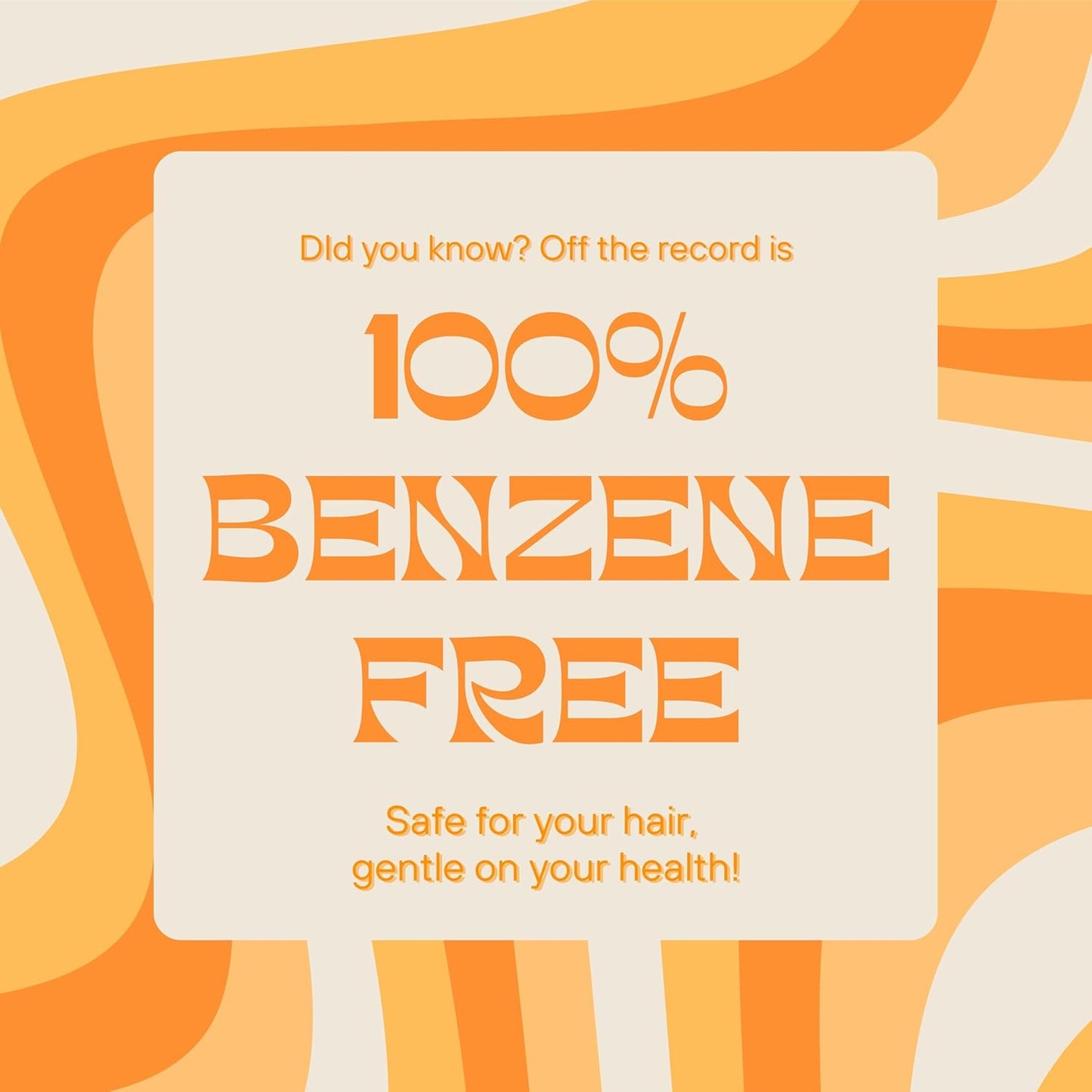 OFF THE RECORD Dry Shampoo - Mango Tango Burst | Texturizing & Scalp Care | Biotin + Vitamin E | Nourishment & Hair Protection | 10.65 oz