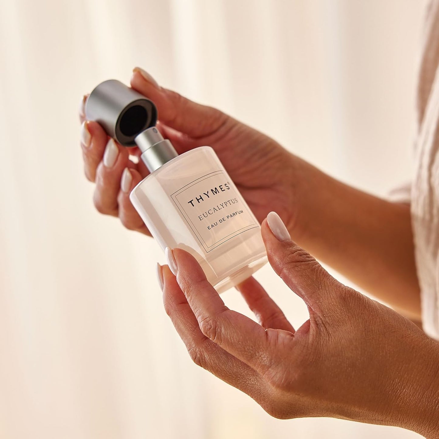 Thymes Eau De Parfum - Scented Perfumes for Women - Women's Fragrances with Notes of Eucalyptus Oil, Lemon, Petitgrain, Bergamot, Lemongrass, & Lush Fir (Eucalyptus, 1.75 fl oz)