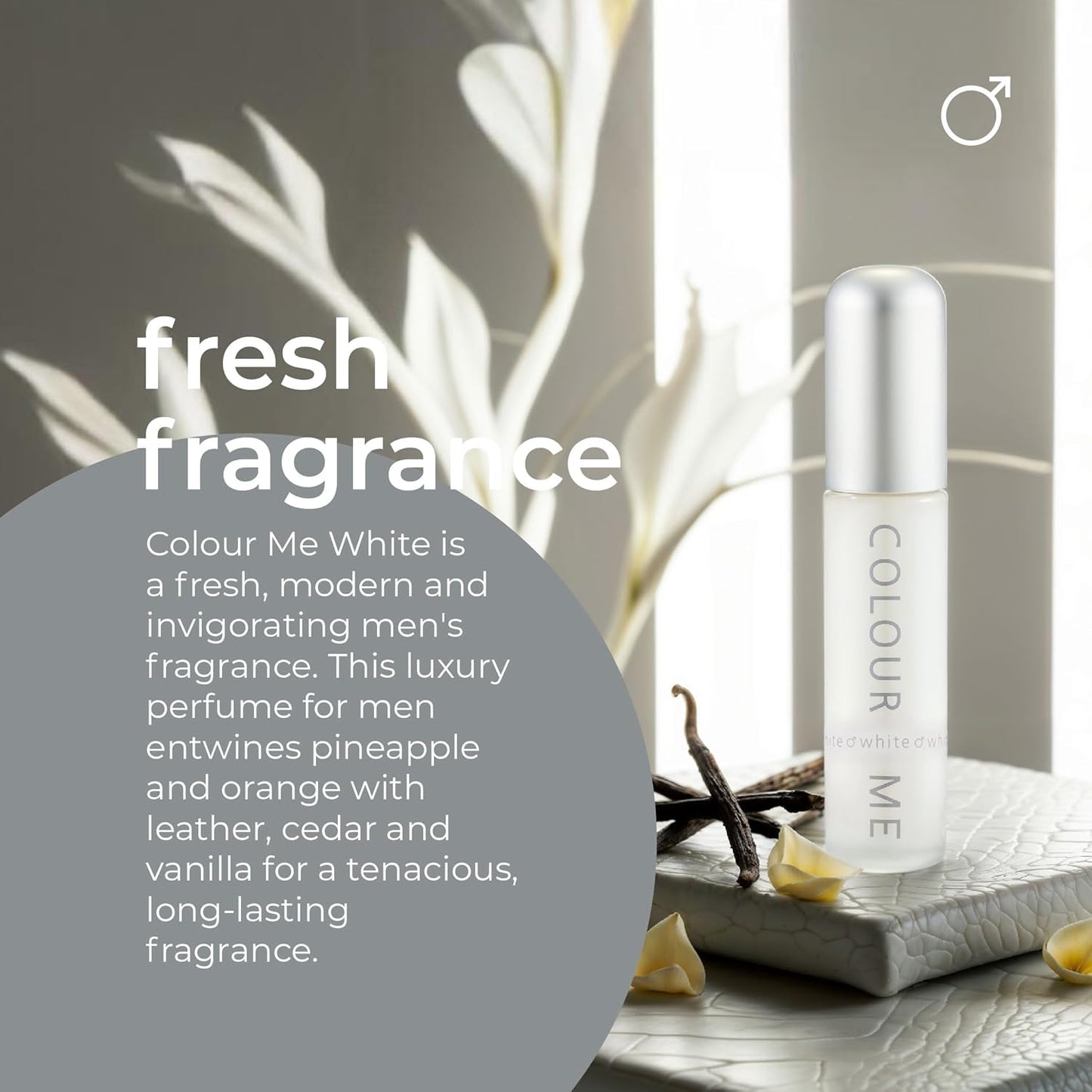 Colour Me Homme White by Milton-Lloyd for Men - 1.7 oz EDT Spray