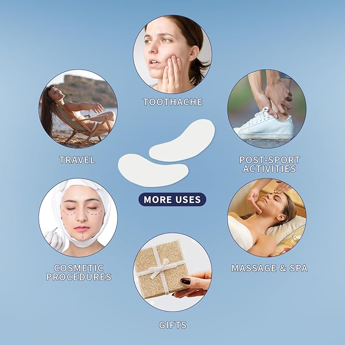 Under Eye Patches 5 Pairs Rreusable Under Eye Patches with Lifting Effect to Reduce Wrinkles and Fine Lines