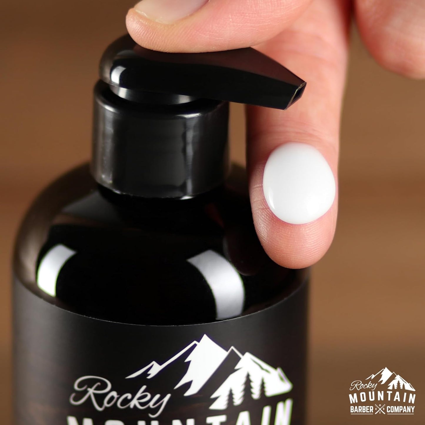Rocky Mountain Barber Company Styling Hair Cream, White