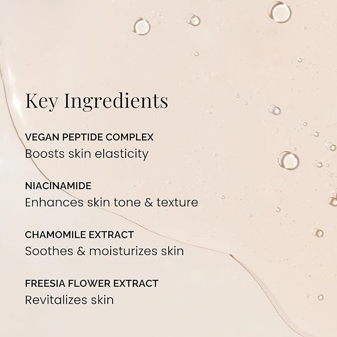 BEIGIC Treatment Essence - Hydrating Face Essence for Radiance & Smooth Skin Texture with Vegan Peptides & Niacinamide for Glass Skin (4.05 Fl. Oz)