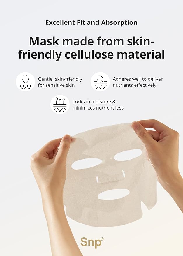 [K Beauty Snp] Variety Ampoule Sheet Mask Set | Bird's Nest, 24K Gold, and Diamond Face Mask | Hydrating, Moisturizing, Nourishing for Sensitive Facial Skin | Korean Face Masks Skincare | 12 Sheets