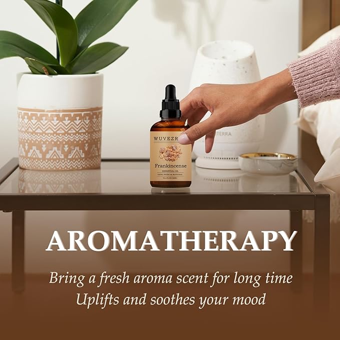 Frankincense Essential Oils 120ML, Pure Frankincense Essential Oil for Aromatherapy Diffuser - 4 Fl Oz