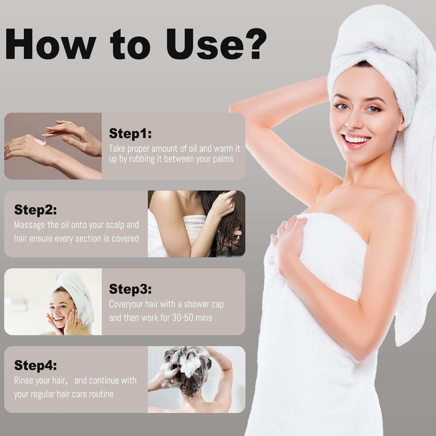 Batana Oil for Hair Growth, Sebi 100% Pure Organic Natural Ingredients from Honduras Reduces Hair Loss, Enhances Thickness, Moisturizes Scalp, Restores Dry Damaged Hair (100 ml)