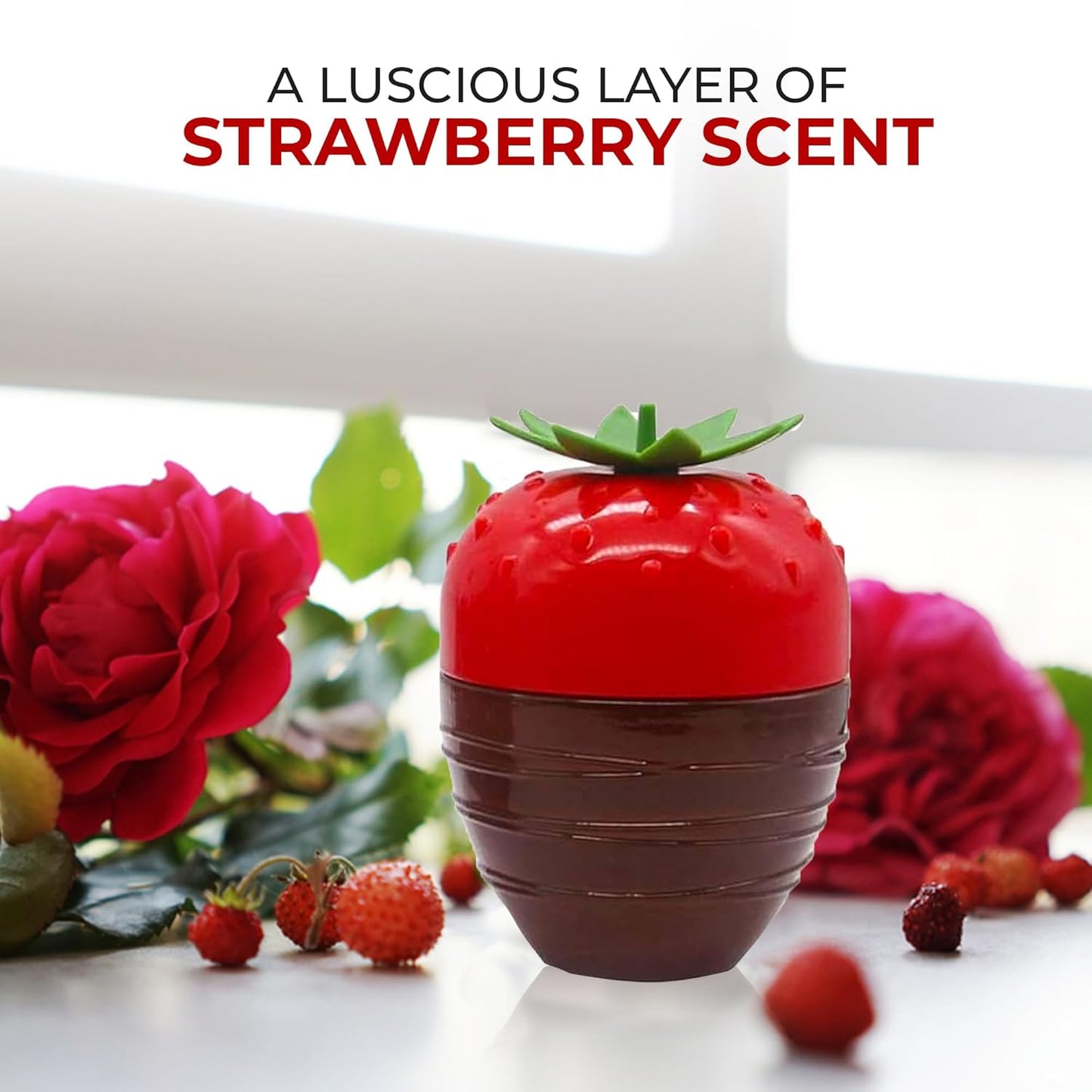 Strawberry Perfume for Women,Captivating Scent for Confident Elegance Women's Fragrance,3.4 Fluid Ounce Eau de Parfum Daily Used