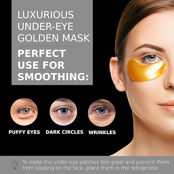 CÉLOR Under Eye Patches for Puffy Eyes and Dark Circles (64 Pairs) with Amino Acid & Collagen - Under Eye Masks Great for Bachelorette Party Favors, Swag Bag Stuffers, Spa Gifts for Women