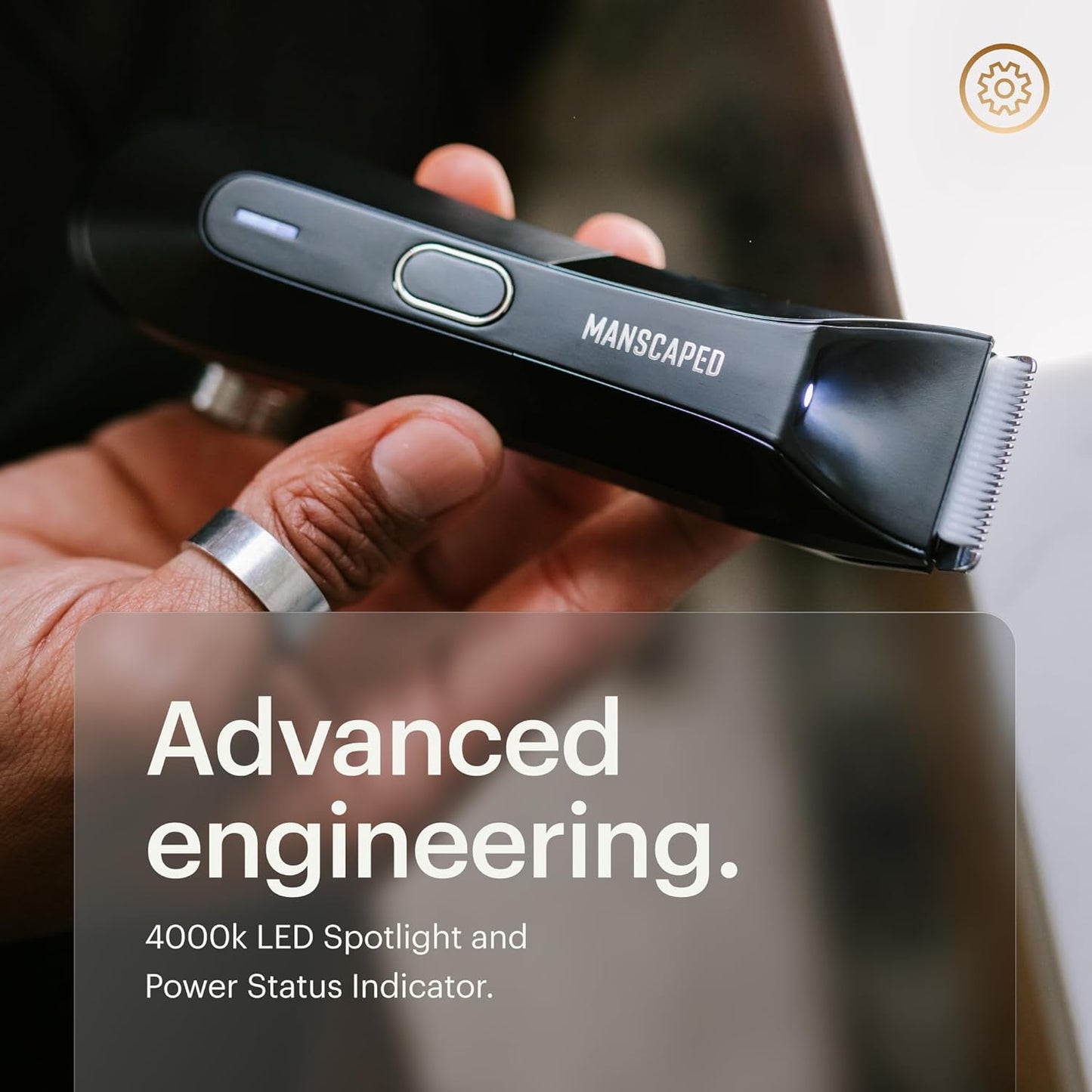 MANSCAPED® The Beard & Body Bundle Contains: The Beard Hedger® Premium Precision Trimmer & The Lawn Mower® 4.0 Men's Waterproof Electric Groin & Body Hair Trimmer