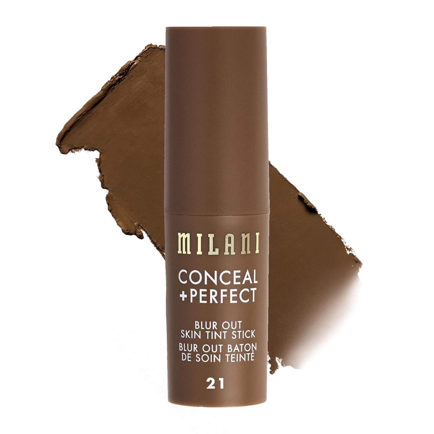Milani Conceal + Perfect - Skin Tint Stick, Blur Out Tinted Moisturizer Makeup, Shade 21