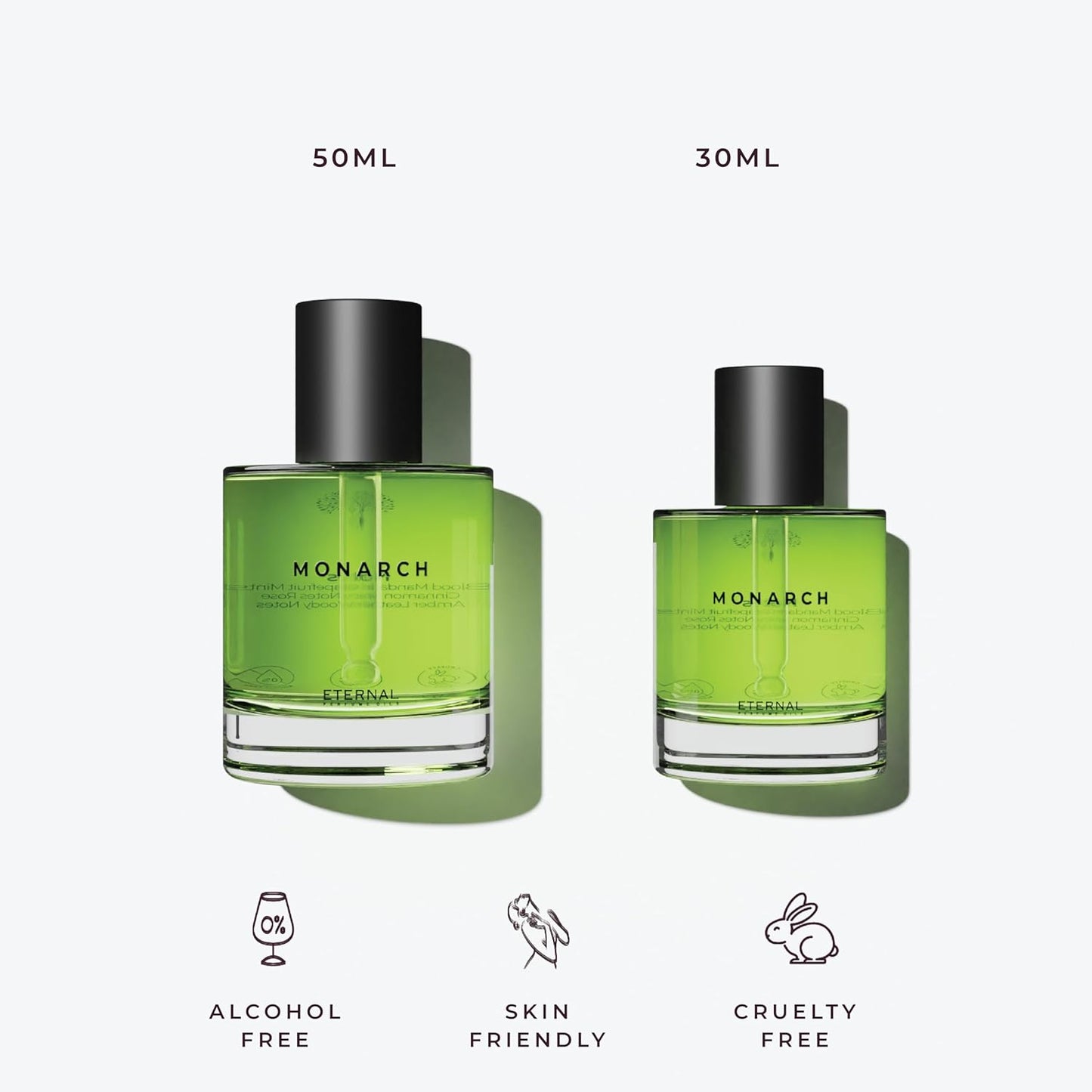 Monarch Perfume Oil Inspired by 1 Milli0n | Long Lasting Perfume Oil for Women and Men (Unisex) – 50ml with 30ml Monarch (Pack of 2)