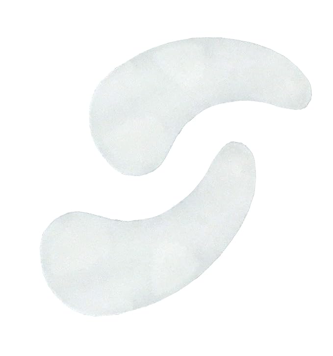 Alluring Eyelash Extensions Under Eye Anti-wrinkle Collagen Eye Pads Patches - CRESCENT SHAPE QTY 50