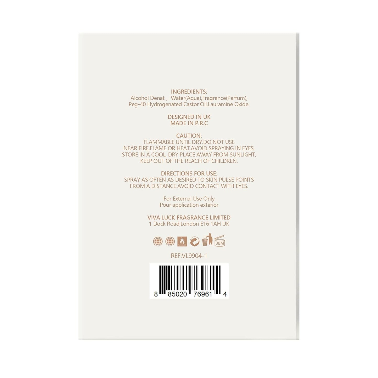 Hybrid & Company Women Chandelier Dore Eau De Parfum Vaporisateur Natural Spray 3.4 Fl Oz