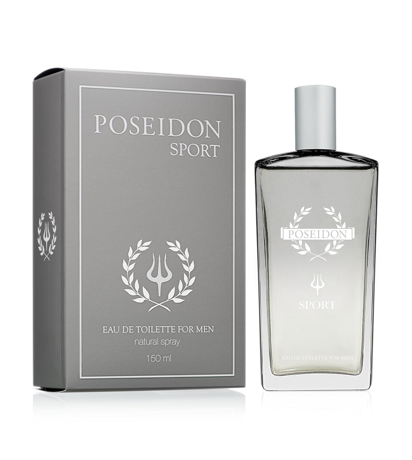 Instituto Español Poseidon Sport Eau de Toilette for Men, Fresh and Dynamic Fragrance, 150 ml / 5.1 fl oz Spray Bottle, Made in Spain