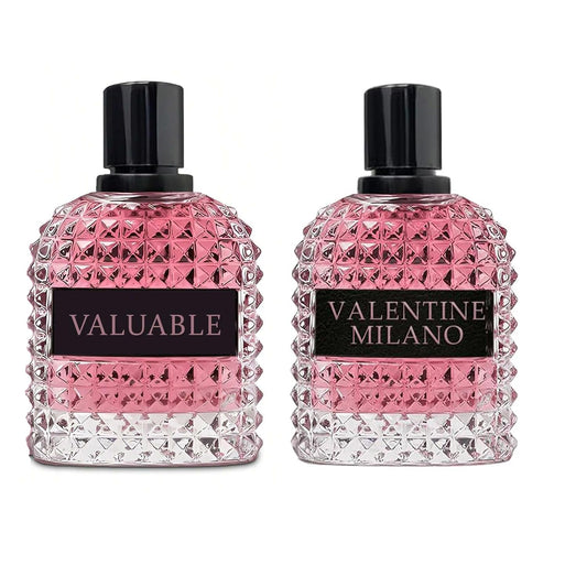 Women's Perfume Combo Set Milano Women&Valuable Women Floral Fruity Fragrance Eau De Parfum Elegant 100ml Bottle Natural Spray Each for Daily Used