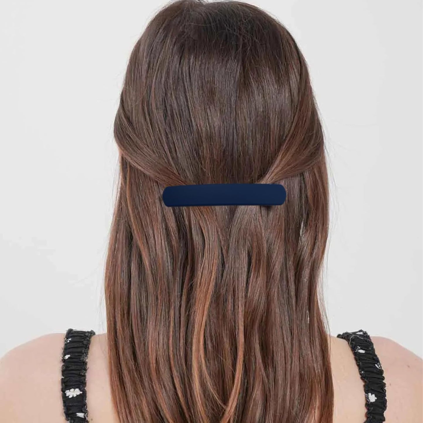 Matte French Design Hair Clips and Pins - 5Pcs Elegant Barrettes for Thin Fine Hair, Flat Accessories for Short to Medium Length Styles, Non-Slip and Secure