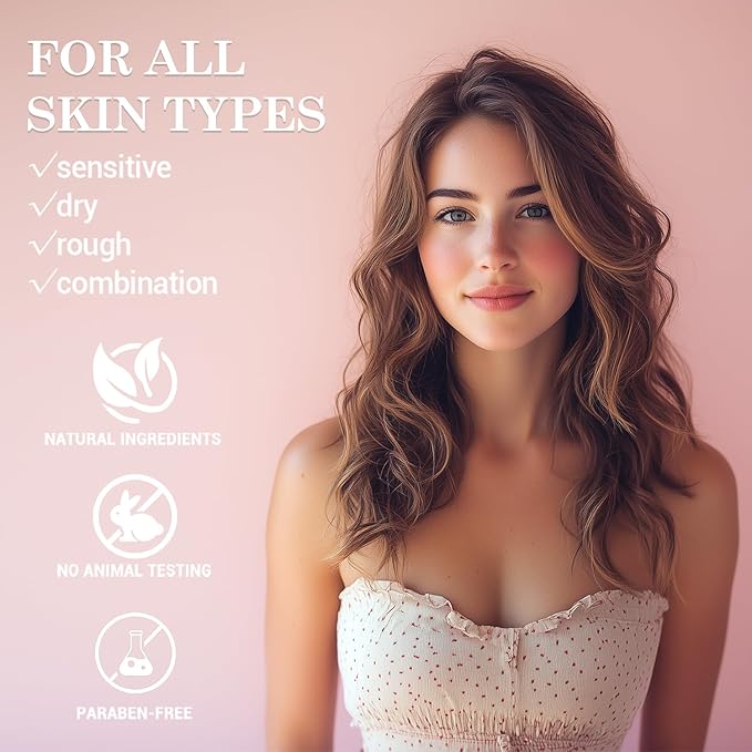 Cherry Blossom Lotion, Travel Size Body Lotion for Women and Men Dry Skin, Deep Moisturizing and Hydrating with Natural Shea Butter, Smell Good, 100ml(3.4floz)